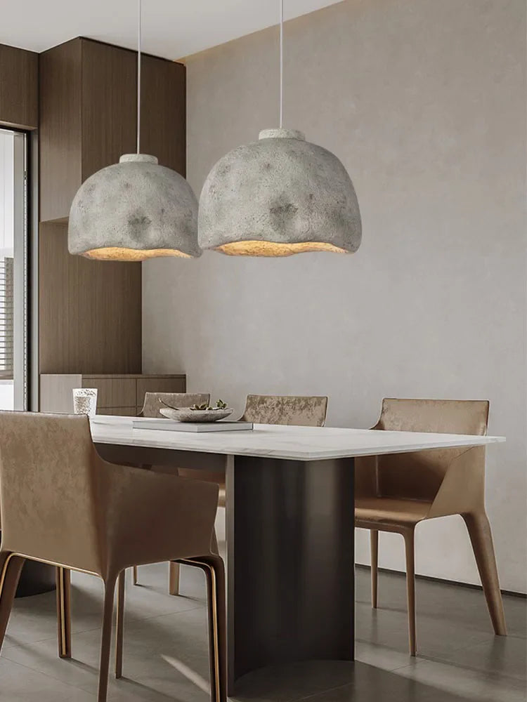 Suspension japonaise Wabi-sabi pour une ambiance nordique moderne