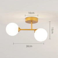 Plafonnier LED Nordique pour Décor Intérieur