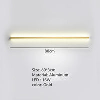 Applique Murale LED Moderne avec Interrupteur de Gradation - Idéal pour une Décoration Élégante