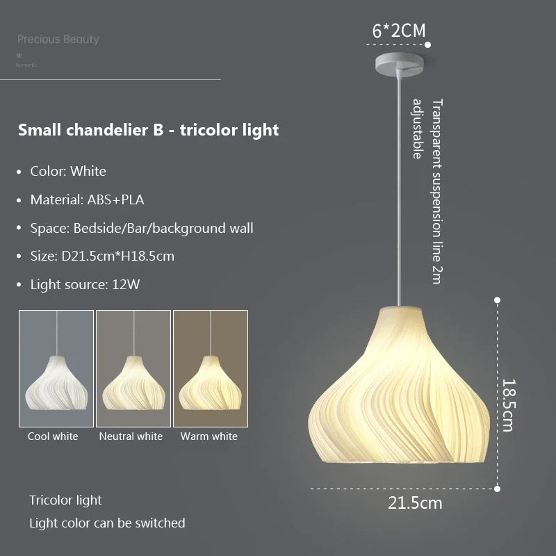 Suspension nordique 3D pour une déco stylée à la maison