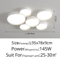 Lustre LED Design pour un Éclairage Intérieur Moderne et Décoratif