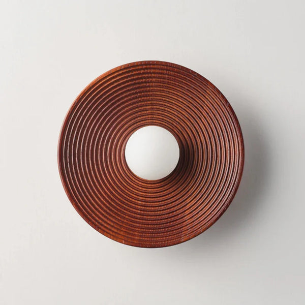 Applique murale japonaise rétro en bois - Édition Limitée