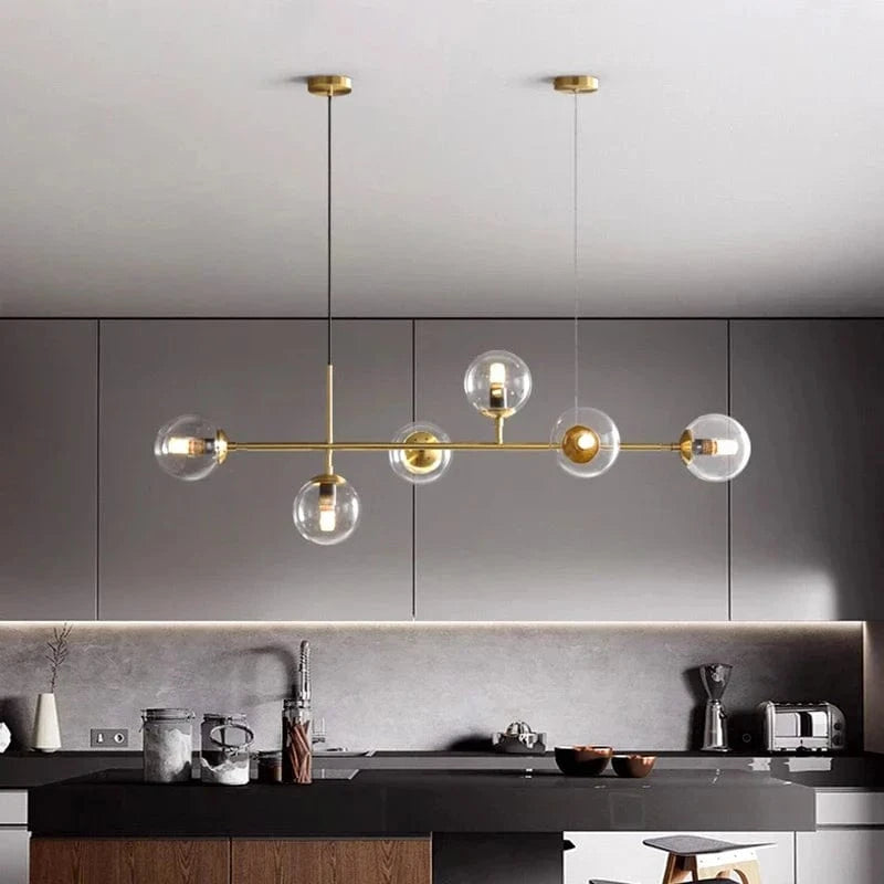 Lustre LED moderne pour un éclairage intérieur suspendu de qualité