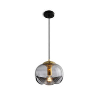 Suspension Janice : Design unique avec abat-jour en verre