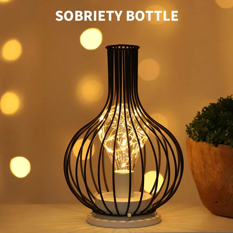 Lampe de table LED rétro-chic