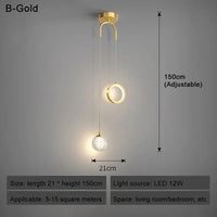 Suspension LED Nordic Glow