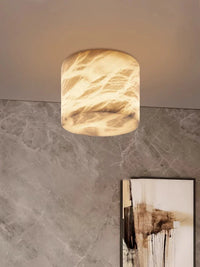 Plafonnier LED en Marbre Espagnol Prestigieux