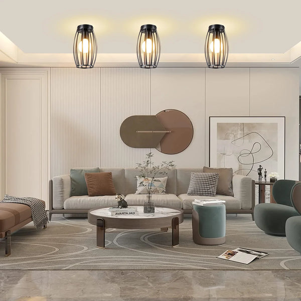 Plafonnier Loft Industriel Moderne