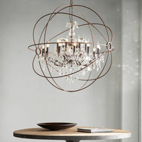 Lustre en cristal Vintage élégant