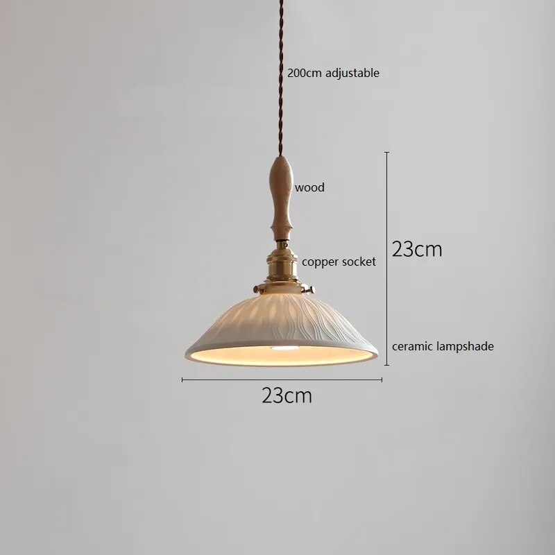 Suspension LED Cuivre et Bois : Décoration Intérieure Moderne