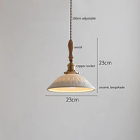 Suspension LED Cuivre et Bois : Décoration Intérieure Moderne