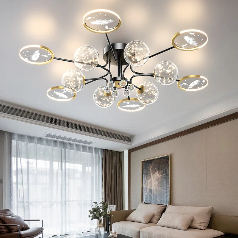 Plafonnier LED Smart avec télécommande