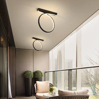 Plafonnier Déco Lumière Ronde Entrée - Style Moderne