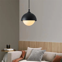 Plafonnier LED nordique rond pour allée et balcon - Style Scandinave