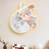 Applique murale LED Lapin Dessin Animé - Décoration Moderne