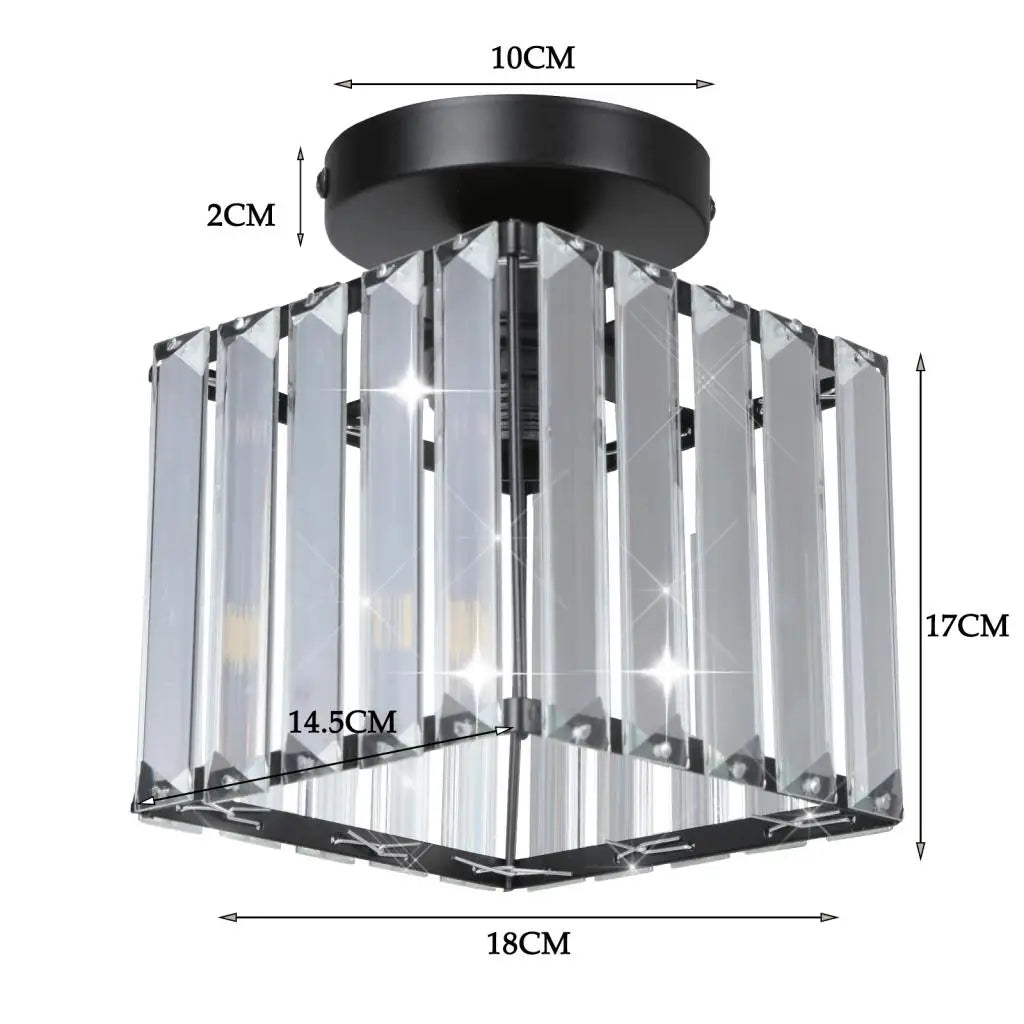 Plafonnier LED Crystal Touch