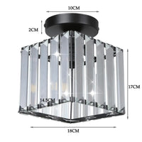 Plafonnier LED Crystal Touch
