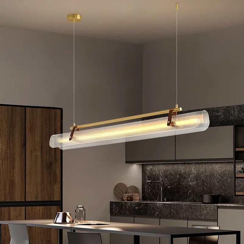 Lustre italien minimaliste pour restaurant