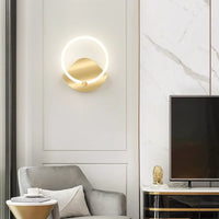 Applique Murale LED Nordique Moderne Rond