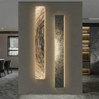 Applique murale LED moderne avec bande de décoration suspendue
