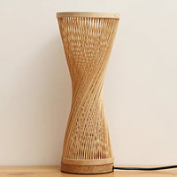 Lampe de Table en bambou artisanale