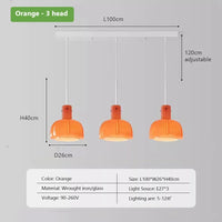 Luminaire décoratif d'intérieur : Lampe suspendue médiévale en verre