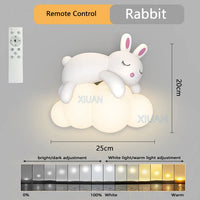 Applique murale Lapin Magique