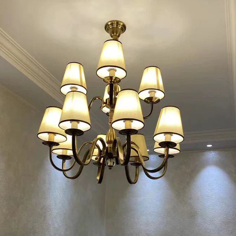 Lustre de luxe classique élégant