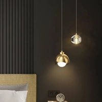 Lustre LED en cristal de luxe nordique - Éclat Brillant