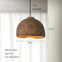 Nordique Wabi-Sabi Loft : Suspension LED Lights