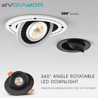 Spot lumineux LED encastrable plafond design