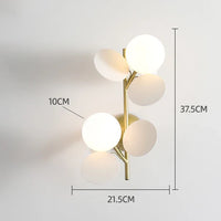 Applique Murale Nordique Macaron en Fer Décoratif LED pour Enfant - Collection Enchanted Glow