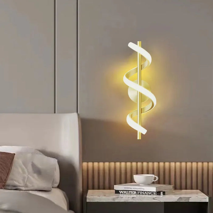 Applique Murale LED Nordique Black & White Glam