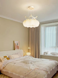 Lustre Crème Moderne