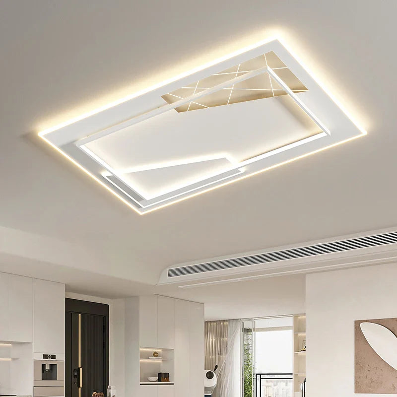 Ensemble d'éclairage nordique  moderne et minimaliste pour plafonnier