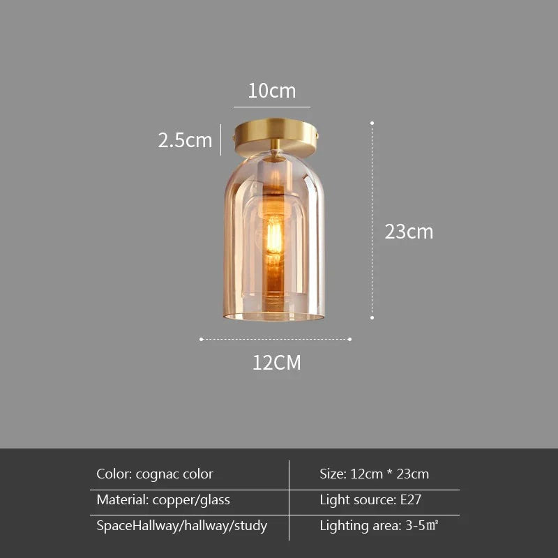 Plafonnier LED Minimaliste Moderne "Nordic Glow"