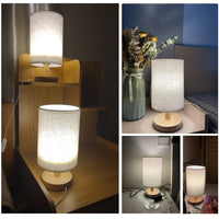 Lampe de chevet en bois - édition lanterne