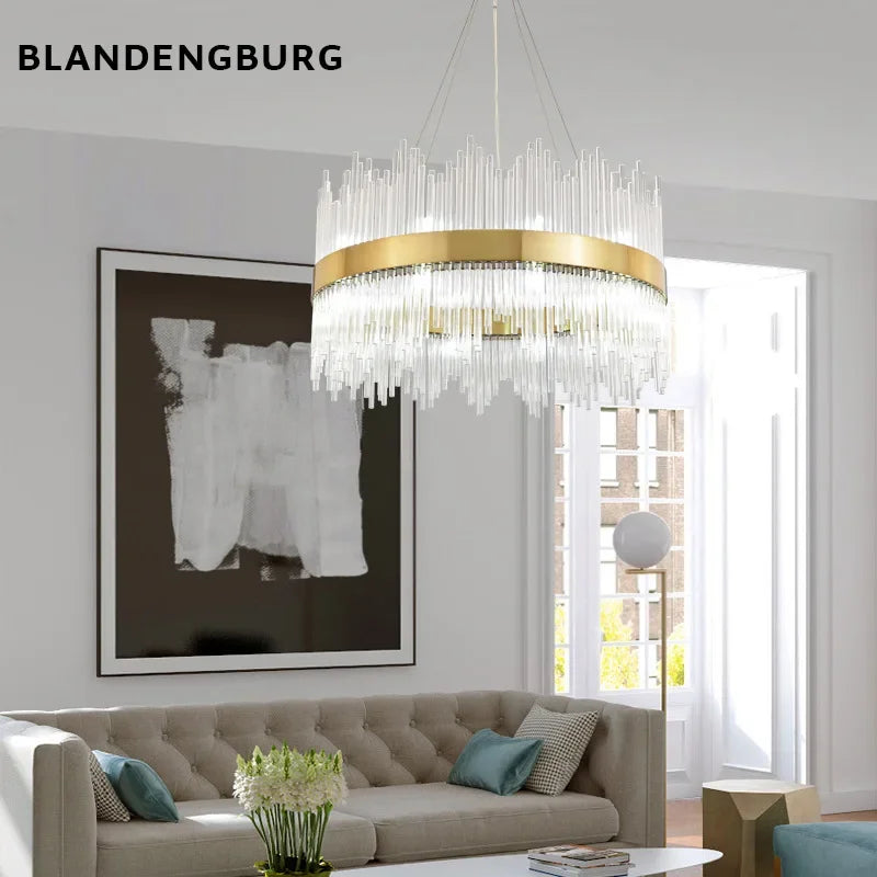 Lustre cristal de luxe - 60cm