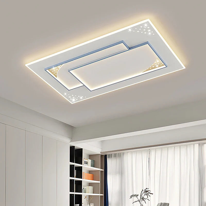 Plafonniers LED Modernes Encastrés - Style Nordique Minimaliste Étoilé