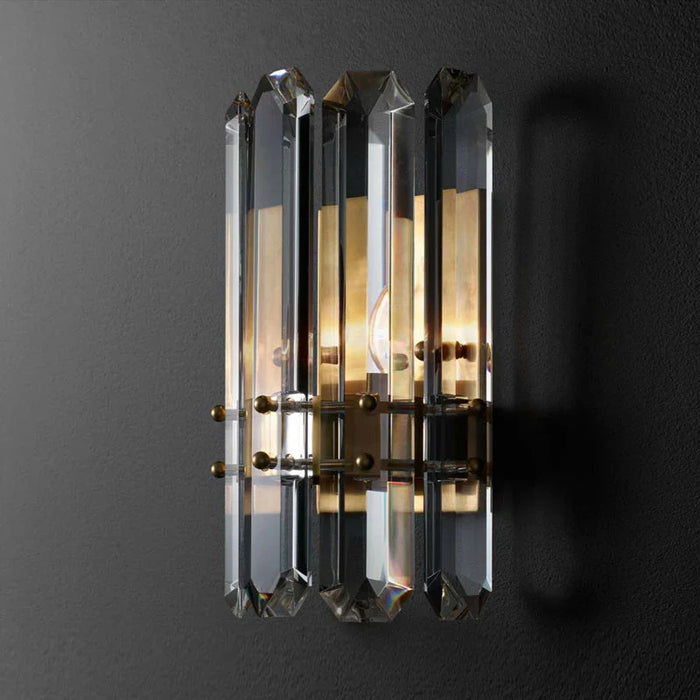 Applique Murale Moderne Mini Cristal LED Prisme Lumière