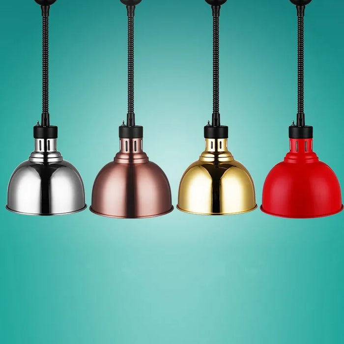 Suspension LED rétractable pour chauffage alimentaire industrialisé