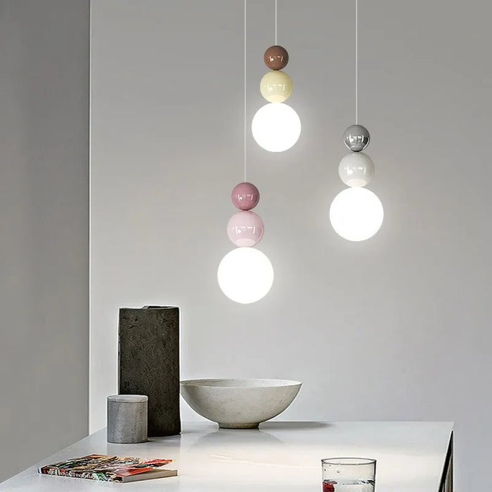 Suspension LED Nordique Minimaliste à 2/3 Têtes - Lumina.