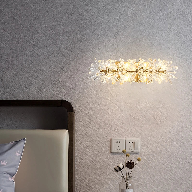 Applique Murale LED en Cristal Moderne avec Ampoule G4 - Luxe Illuminé