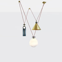 Suspension Design DIY Réglable Métal LED Décoratif