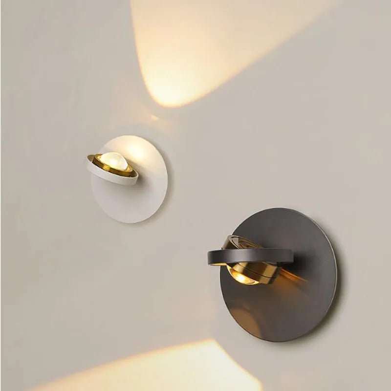 Applique Murale LED Rotation 330° en Aluminium