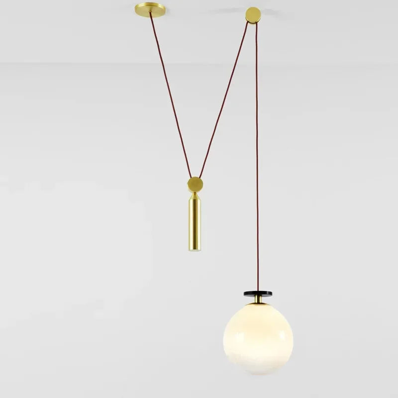 Suspension Design DIY Réglable Métal LED Décoratif