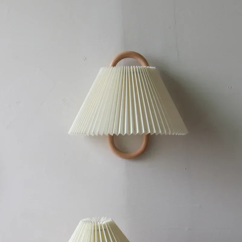 Applique murale en bois massif de hêtre - Design unique