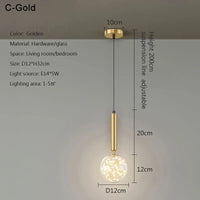 Suspension LED Nordic Glow