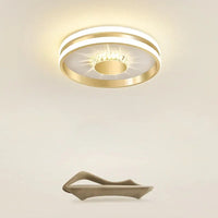 Plafonnier LED de luxe pour intérieur contemporain et raffiné.