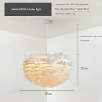 Suspension Nordic Flower Acrylic Pine LED - Éclairage Intérieur pour Salon Chambre Enfants